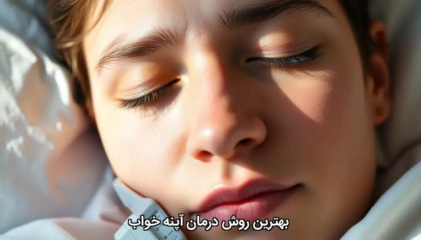 بهترین روش درمان آپنه خواب